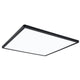 Eckiges LED Panel Atria Shine in Schwarz, 420x420mm, ideal für Wohnräume mit 3-Step-Dim Funktion.