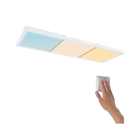LED Panel Atria Shine Wärme-Dimmbar Weiß mit Dimmschalter für flexible Lichtstimmungen