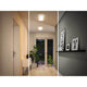 LED Panel Atria Shine Wärme-Dimmbar Weiß in verschiedenen Wohnräumen, bietet warmweißes Licht und dimmbare Funktion.