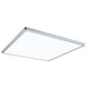 LED Panel Decken- & Wandleuchte Atria Shine in 3 Stufen-Dimmbar, eckige LED Leuchte in Chrom matt.