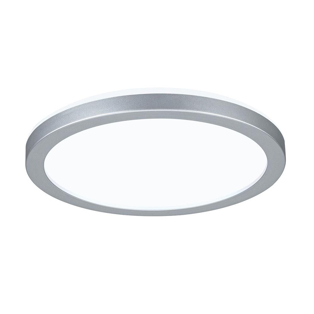 LED panel Atria Shine chrome matt round Ø 19cm