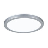 LED panel Atria Shine chrome matt round Ø 19cm