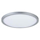 LED Panel Atria Shine Rund Chrom-Matt, 16W, runde Deckenleuchte für warme Raumausleuchtung.
