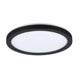 LED Panel Atria Shine Rund Schwarz Ø 19cm für gleichmäßige Raumbeleuchtung in Wohn- und Schlafräumen.