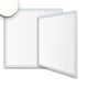 LED Panel Business Line 600 Neutralweiß 4250lm Silber in flachem Design mit weißem Kunststoffglas