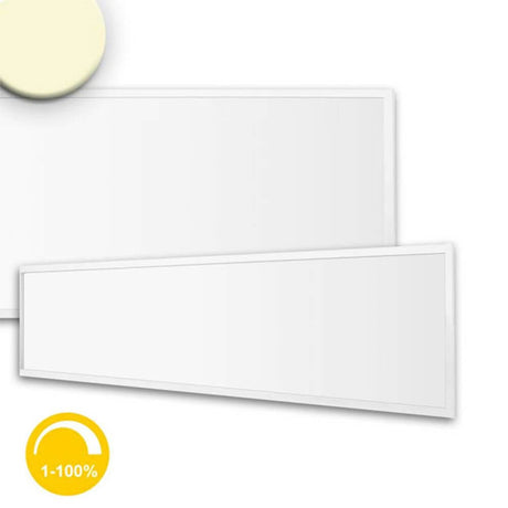 LED Panel Business Line 1200 Warmweiß Dimmbar 4150lm Weiß, effiziente Deckenleuchte mit dimmbarem Licht.