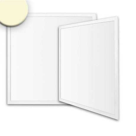 LED Paneel 600mm weiß, flach und effizient, ideal für Büros und Verkaufsflächen.