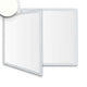 LED Panel Business Line 600 Neutralweiß 4250lm Weiß, flaches design, effiziente Deckenleuchte für moderne Räume.