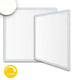 LED Panel Business Line 600 Neutralweiß Dimmbar 4250lm Silber, flache LED-Deckenleuchte in Silber mit Dimmfunktion.