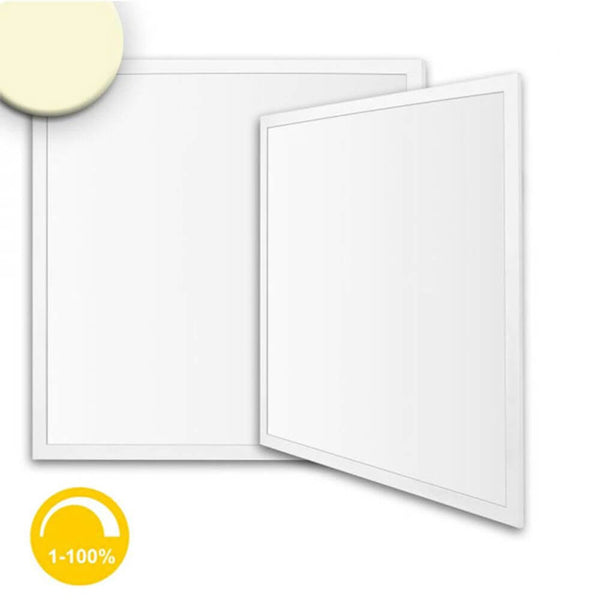 LED Panel Business Line 600 Warmweiß Dimmbar 4150lm Weiß, flaches weißes Deckenpanel 600x600 mm