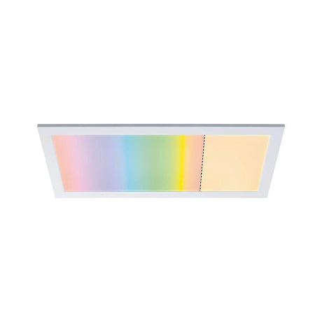 LED Panel Smart Home Zigbee Amaris Eckig RGBW Dimmbar, ultraflaches 595x295mm Panel mit RGBW Farbverlauf und warmweißem Licht