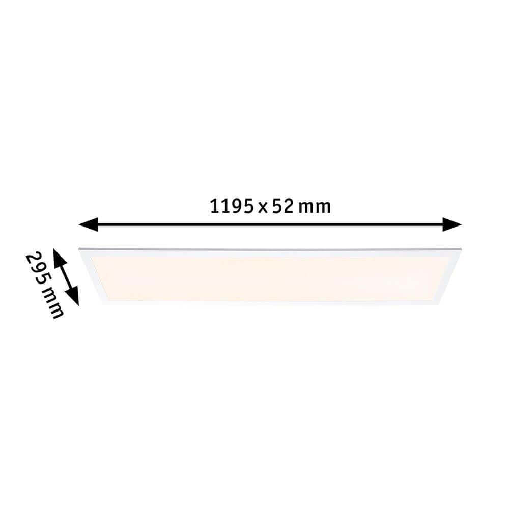 LED Panel Smart Home Zigbee Amaris Eckig RGBW Weiß-Matt
