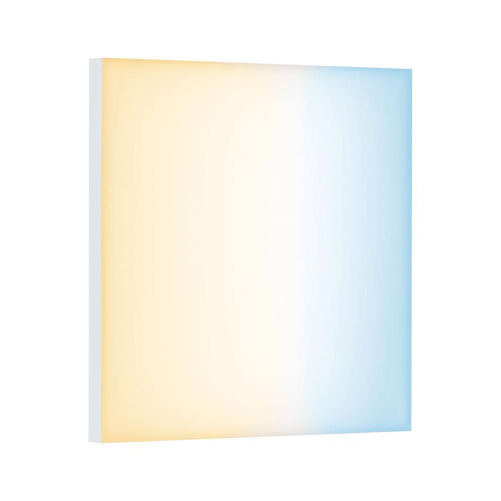 LED Panel Velora Zigbee, dimmbar mit CCT-Funktion, ultraflache Montage, satinierte Oberfläche für gleichmäßiges Licht