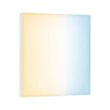 LED Panel Velora Zigbee, dimmbar mit CCT-Funktion, ultraflache Montage, satinierte Oberfläche für gleichmäßiges Licht
