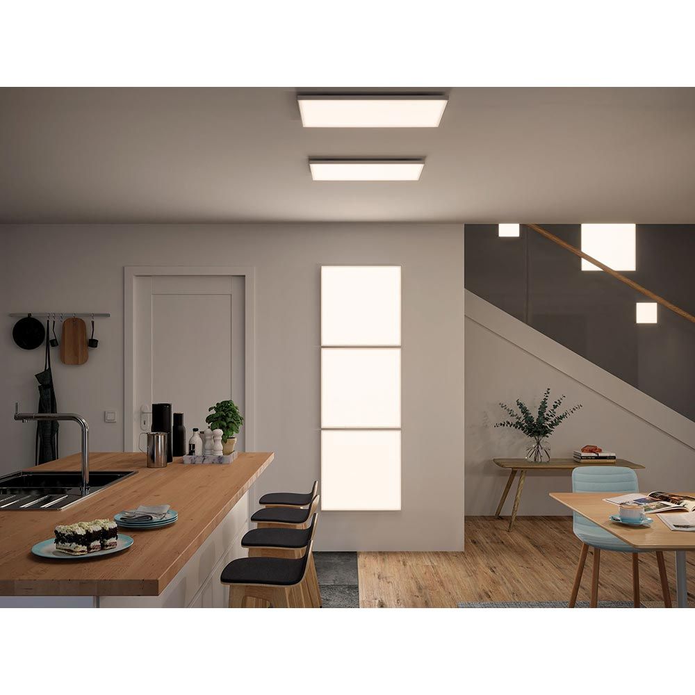 Pannello a LED Velora Zigbee Smart Home CCT-Dimmbar Weiß-Matt