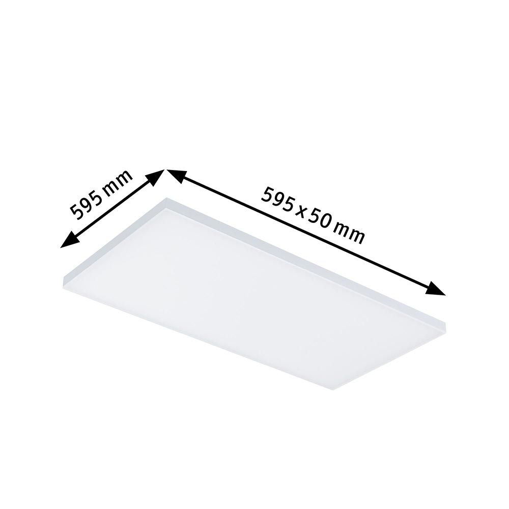Panel LED Velora Zigbee Smart Home CCT regulable blanco mate