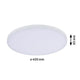 Rundes LED Panel Velora 40cm, ultraflaches Design, Dimmbare Lichtfarbe für Smart Home.