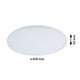 LED Panel Smart Home Zigbee Velora CCT 60cm Weiß mit runder Form, Durchmesser 600mm, ultraflach und satinierte Oberfläche.