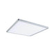 LED Panel Atria Shine, dimmbar, eckig, chrom-matt, 22W, ideal für Wohnräume, gleichmäßige Raumausleuchtung.