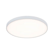 LED Plafonnier panneau Velora Ø 30 cm avec surface satinée et design ultra-plat