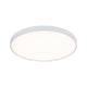 LED Panel Deckenleuchte Velora Ø 30cm mit satinierter Oberfläche und ultraflacher Bauform