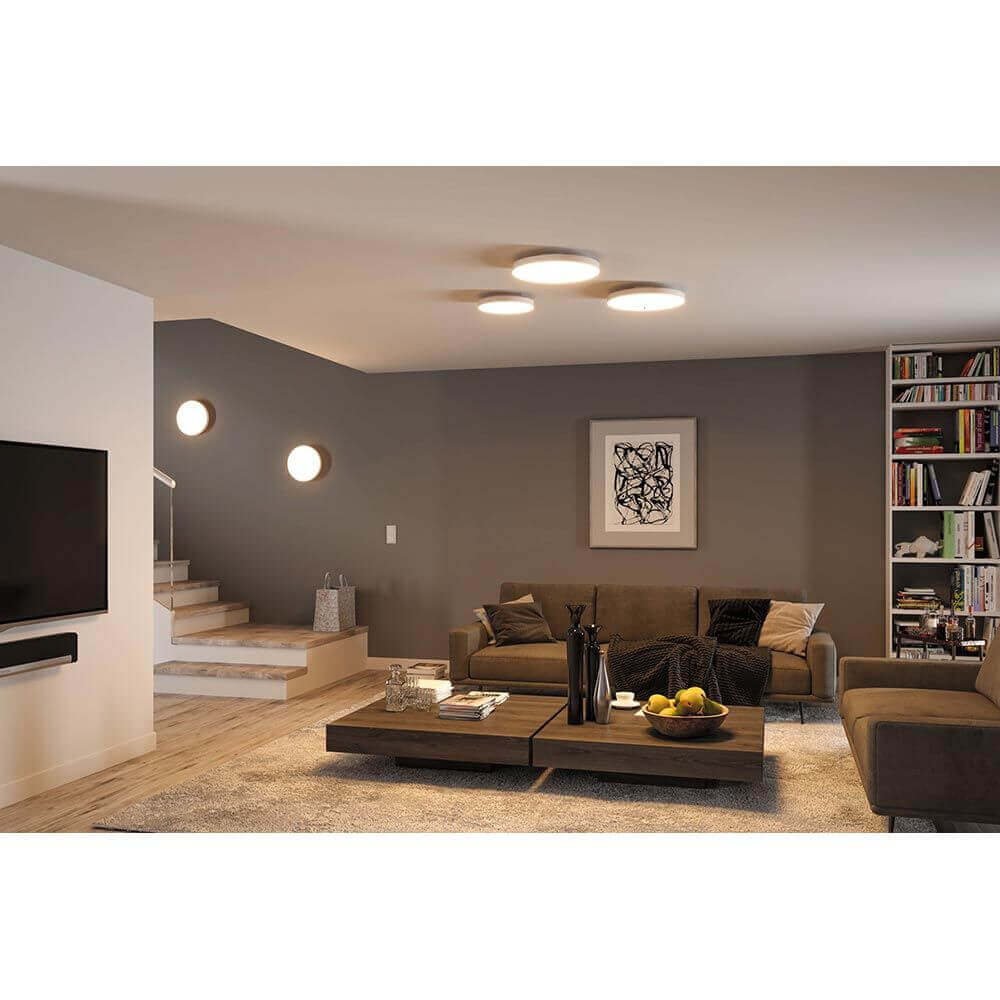LED panel ceiling lamp Velora Ø 30cm