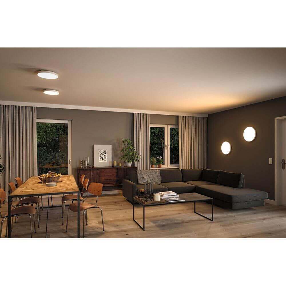 LED panel ceiling lamp Velora Ø 30cm