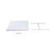 LED Panel Velora Eckig Quadratisch Weiß-Matt mit 3 Stufen-Dimmer – Aufbaupanel mit Diffusor und Metallunterkonstruktion.