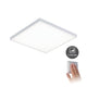LED Panel Einbau-Deckenleuchte Velora mit 3 Stufen-Dimmer Eckig, ultraflaches Design und 3-Step-Dim-Funktion.