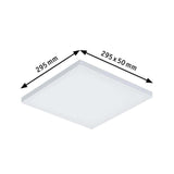 LED Panel Einbau-Deckenleuchte Velora mit 3 Stufen-Dimmer Eckig