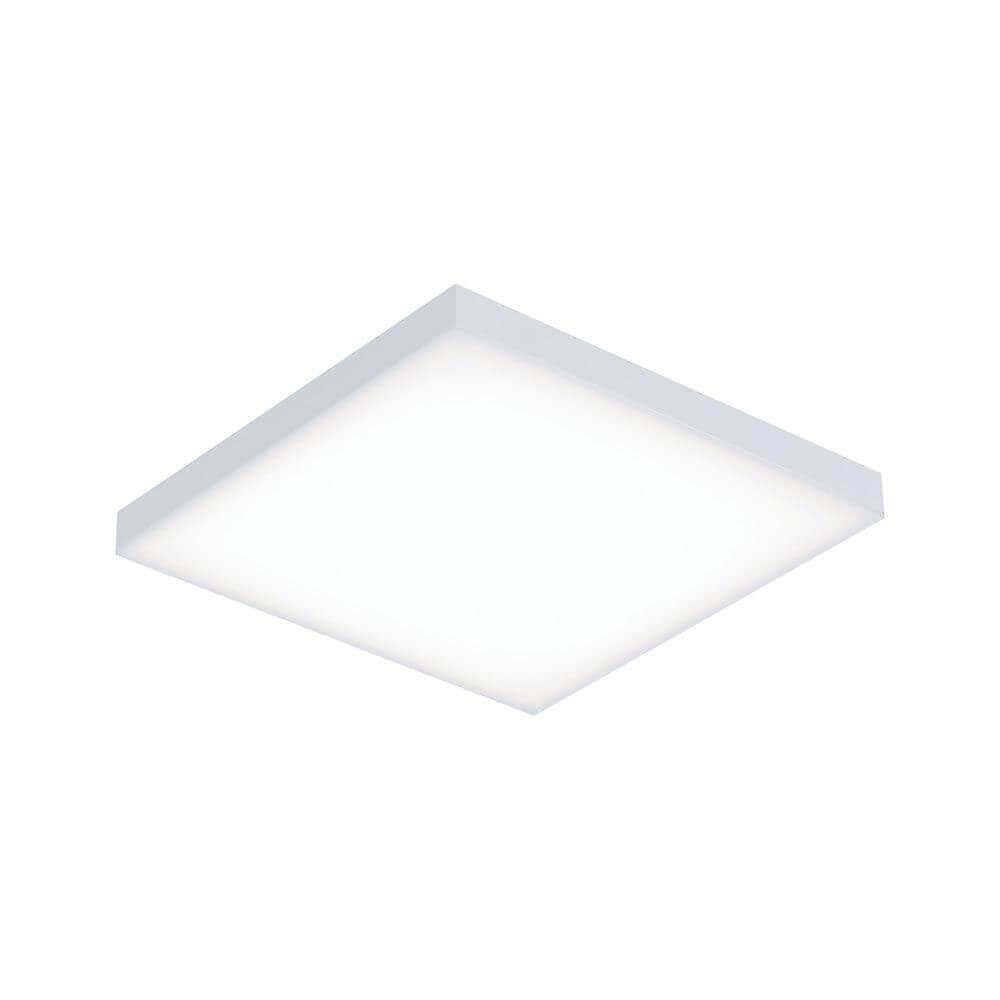 LED panel ceiling & wall lamp velora angular white-matt