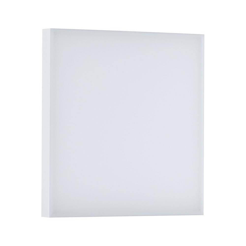 LED panel ceiling & wall lamp velora angular white-matt