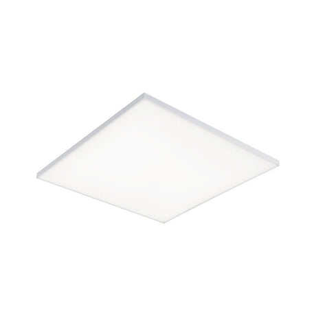 Velora LED Aufbaupanel 60 x 60cm Weiß-Matt mit satinierter Diffusorplatte für angenehmes Raumlicht.