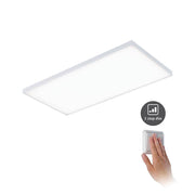 LED Panel Velora firkantet hvid mat med 3 niveaus lysdæmper og 3-trins dæmpningsfunktion for fleksibelt lys
