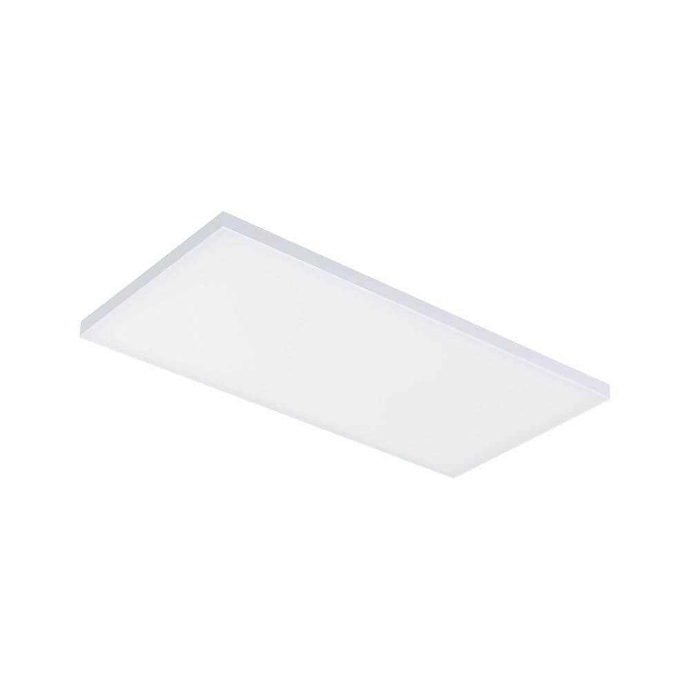LED Panel Velora 60x30cm Weiß-Matt, rahmenloses Aufbaupanel mit satinierter Oberfläche und flacher Bauweise.