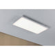 LED Panel Velora 60x30cm Weiß-Matt montiert an der Decke, bietet angenehm flächiges Raumlicht.