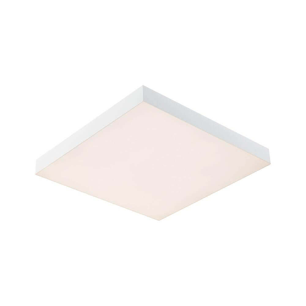 LED Panel Velora Rainbow 29x29cm in Weiß – dimmbar mit Farbwechsel und variabler Farbtemperatur.