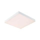 LED Panel Velora Rainbow 29x29cm in Weiß – dimmbar mit Farbwechsel und variabler Farbtemperatur.