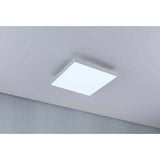 LED Panel Velora Rainbow CCT-Dimmbar, quadratisch, moderne Deckenbeleuchtung, 295x295mm, stufenlos dimmbar in verschiedenen Farbtemperaturen.
