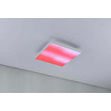 LED Panel Velora Rainbow in Rot, 29x29cm, für lebendige Raumbeleuchtung und stimmungsvolle Effekte.