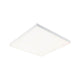 LED Panel Velora Rainbow RGBW Dynamisch 45x45cm in weißem Design, geeignet für spektakuläre Lichteffekte.