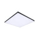 LED Panel Velora Rainbow RGBW Dynamisch Schwarz - modernes und elegantes Deckenlicht in Schwarz.