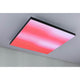LED Panel Velora Rainbow RGBW Dynamisch Schwarz in Schwarz mit rot-rosa Farbdynamik für spektakuläre Lichteffekte.