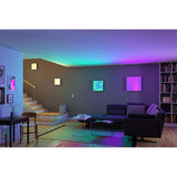 Panneau arc-en-ciel LED Velora RGBW White dynamique 59x59cm