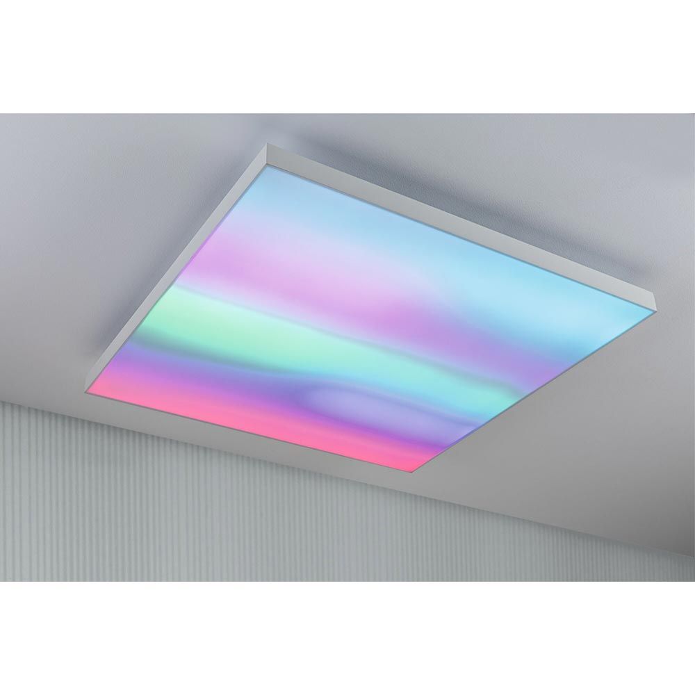 Panneau arc-en-ciel LED Velora RGBW White dynamique 59x59cm