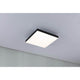 LED Panel Velora Rainbow RGBW Dynamisch 29x29cm an der Decke installiert, moderne Beleuchtung für jeden Raum.