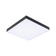 LED Panel Velora Rainbow RGBW Dynamisch 29x29cm in schwarzem Design für spektakuläre Lichteffekte.