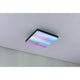 LED Panel Velora Rainbow RGBW Dynamisch 29x29cm mit spektakulären Lichteffekten an der Decke.