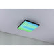 LED Panel Velora Rainbow RGBW Dynamisch 29x29cm mit farbwechselnden Lichteffekten an der Decke