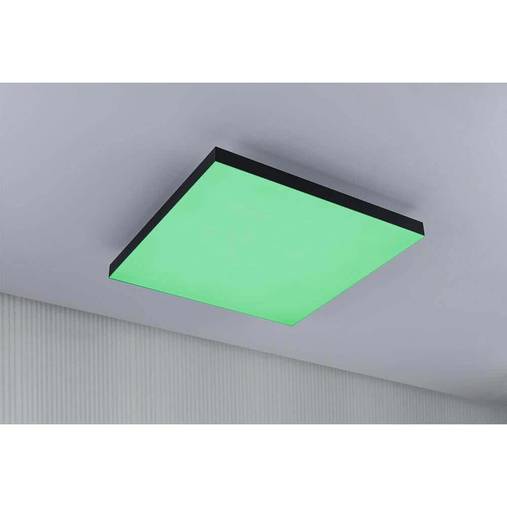 LED Panel Velora Rainbow RGBW Dynamisch Quadratisch Schwarz